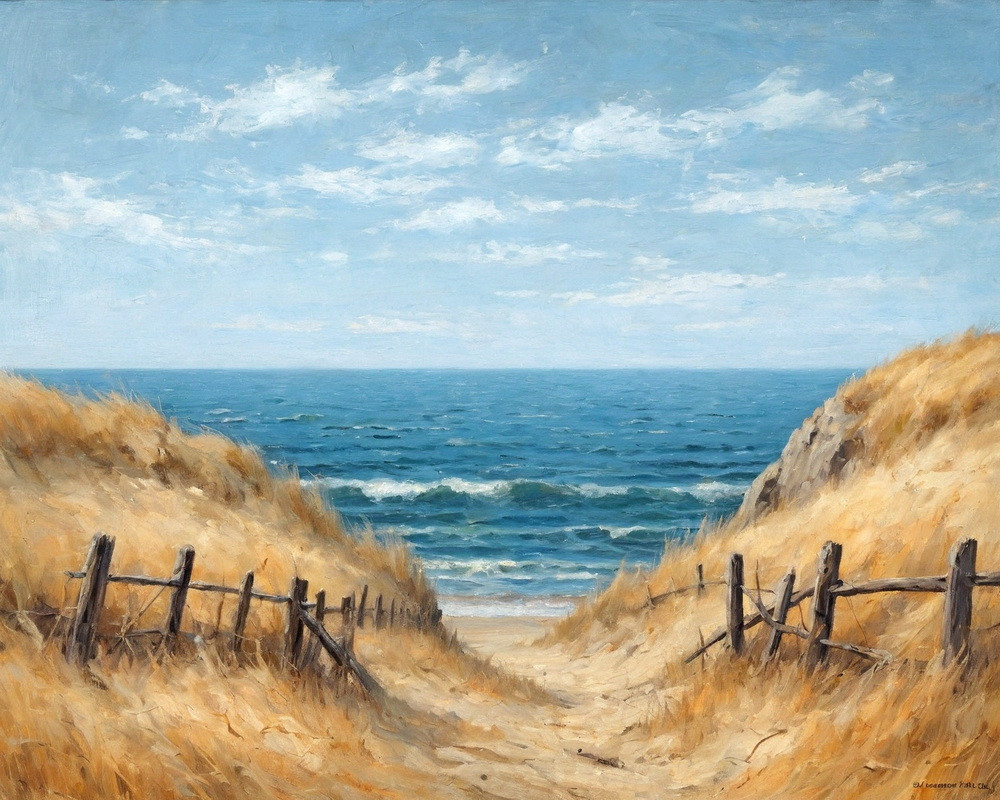 Backdrop "Omaha Beach"