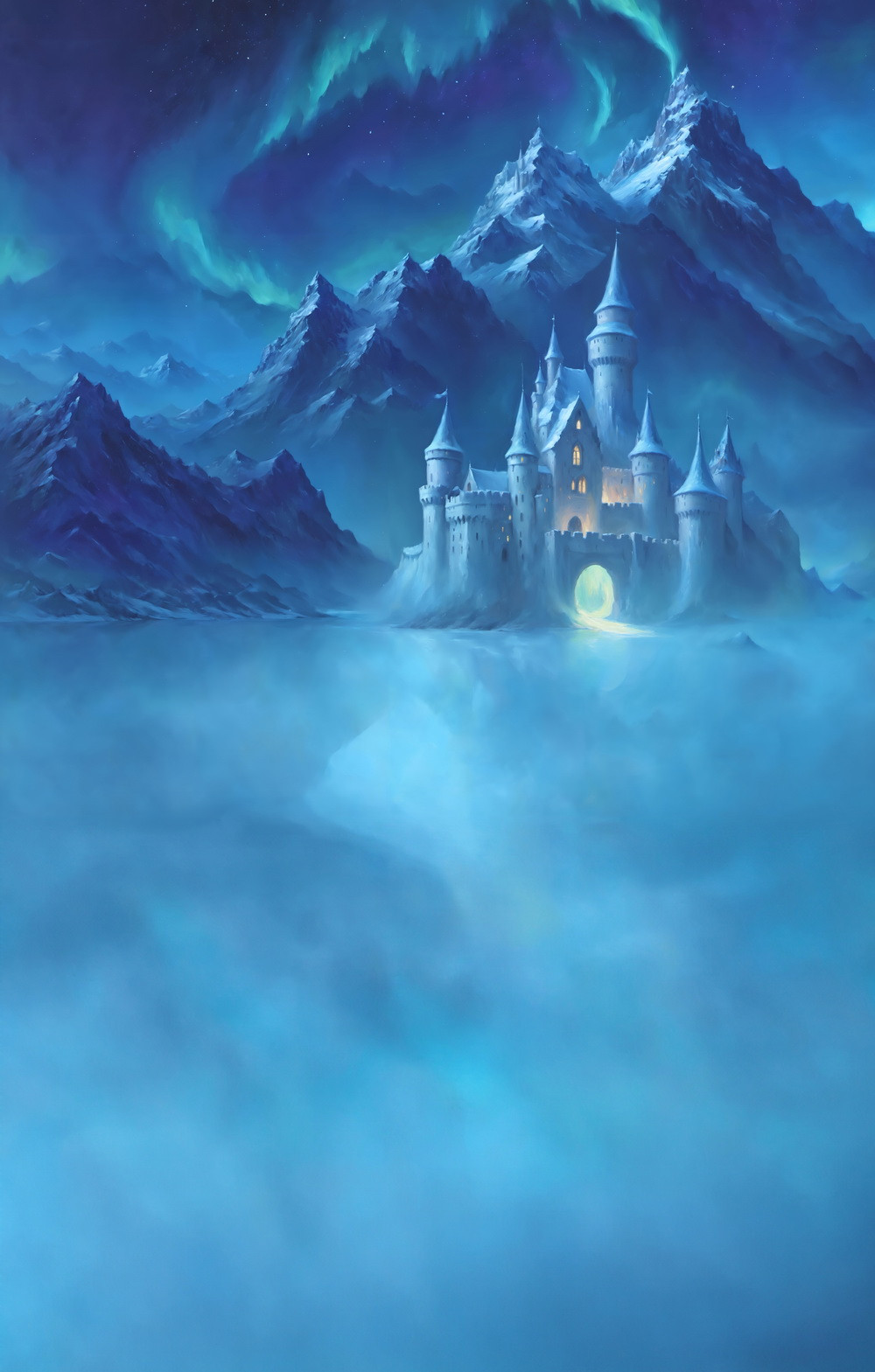 Нейрофотофон "Замок Эльзы" стена/пол