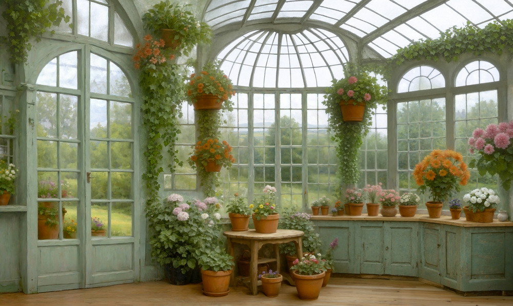 Backdrop "Conservatory 3d"