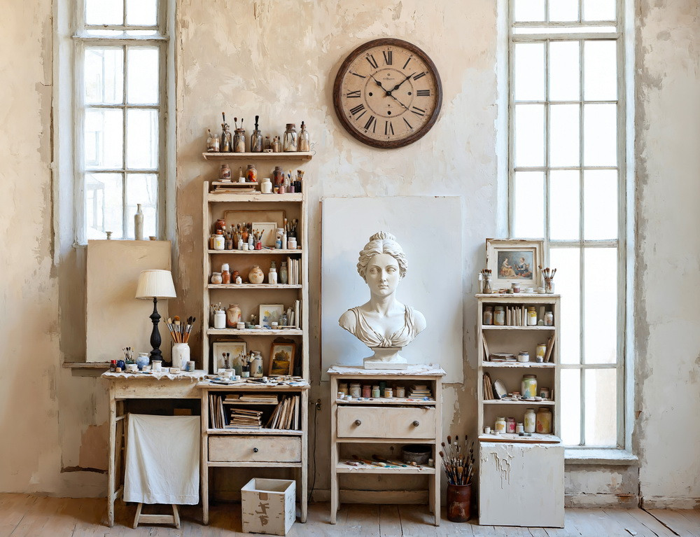 Backdrop "Art studio"