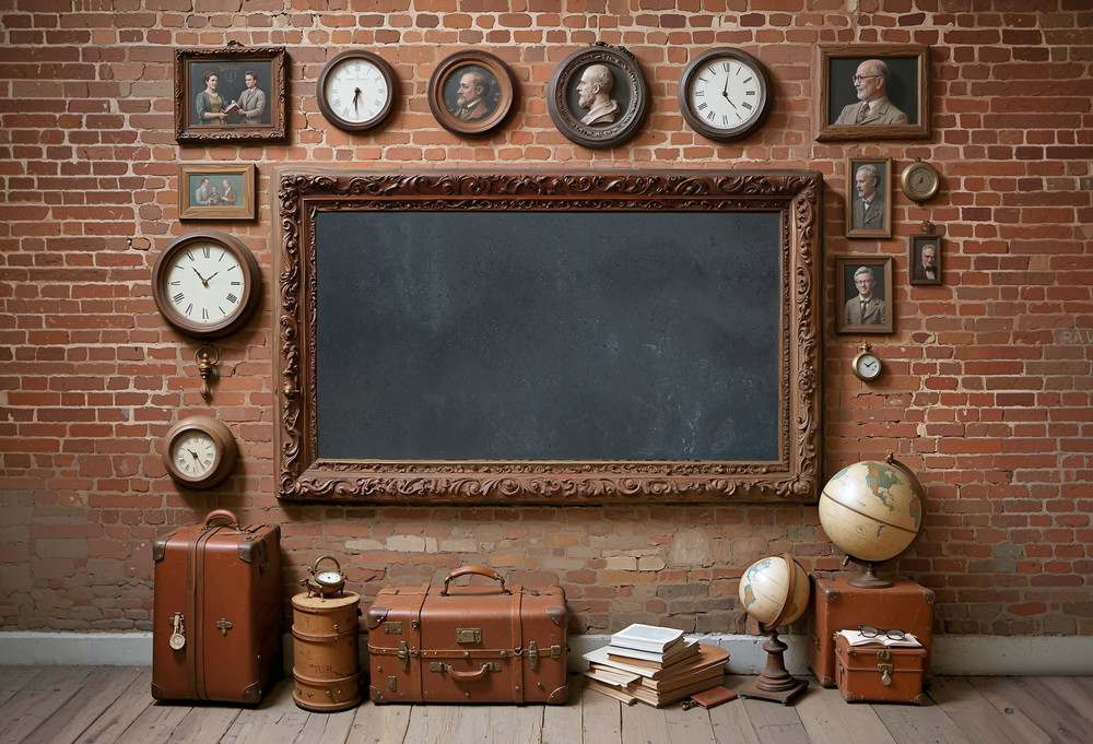 Backdrop "Geography lesson"