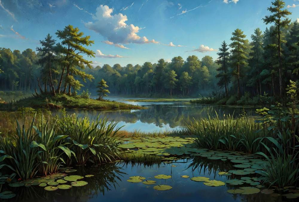 Backdrop "Little Swamp"