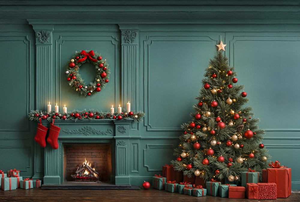 Backdrop "Green hall"