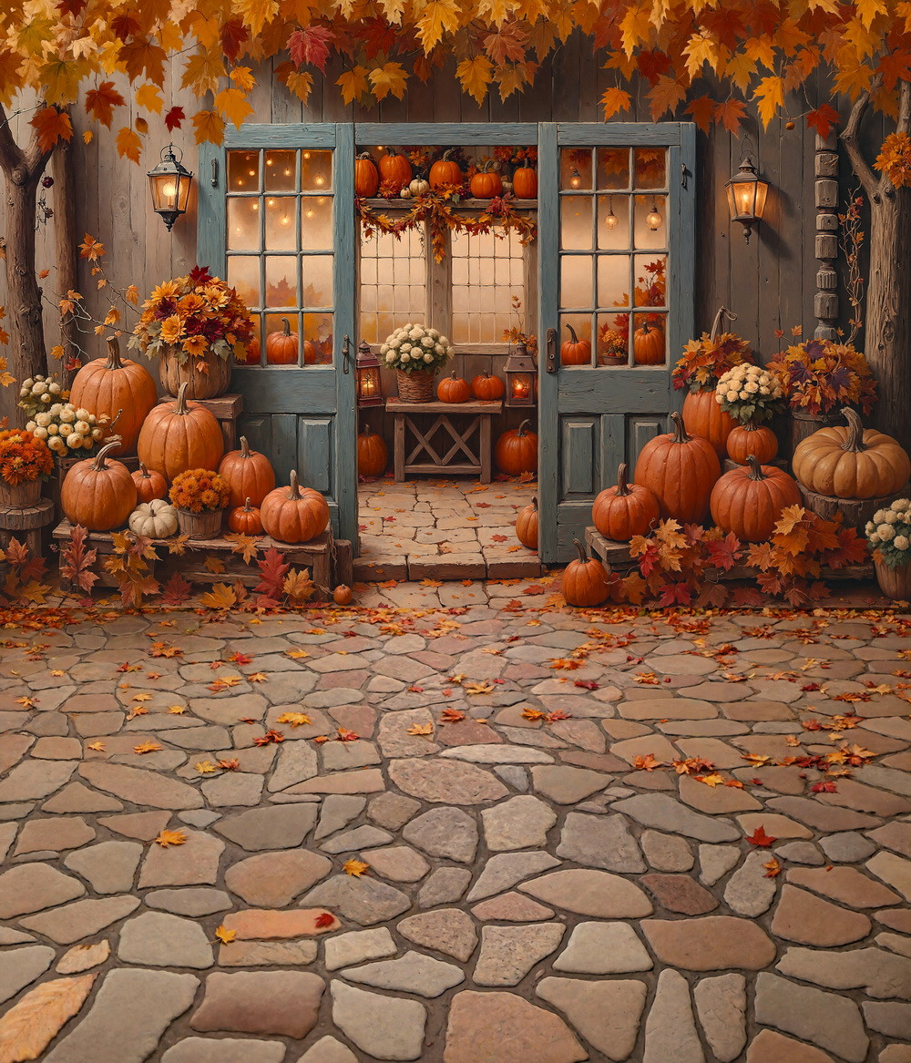 Combined backdrop "Autumn terrace 2.0"