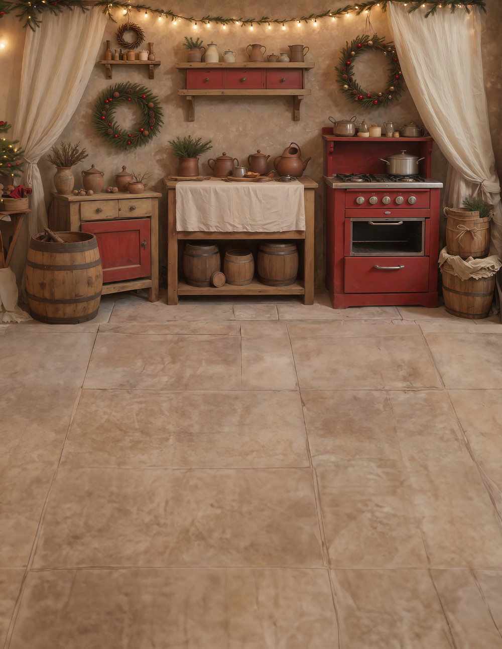 Нейрофотофон "Красная кухня" стена/пол Нейрофотофон "Красная кухня" стена/пол