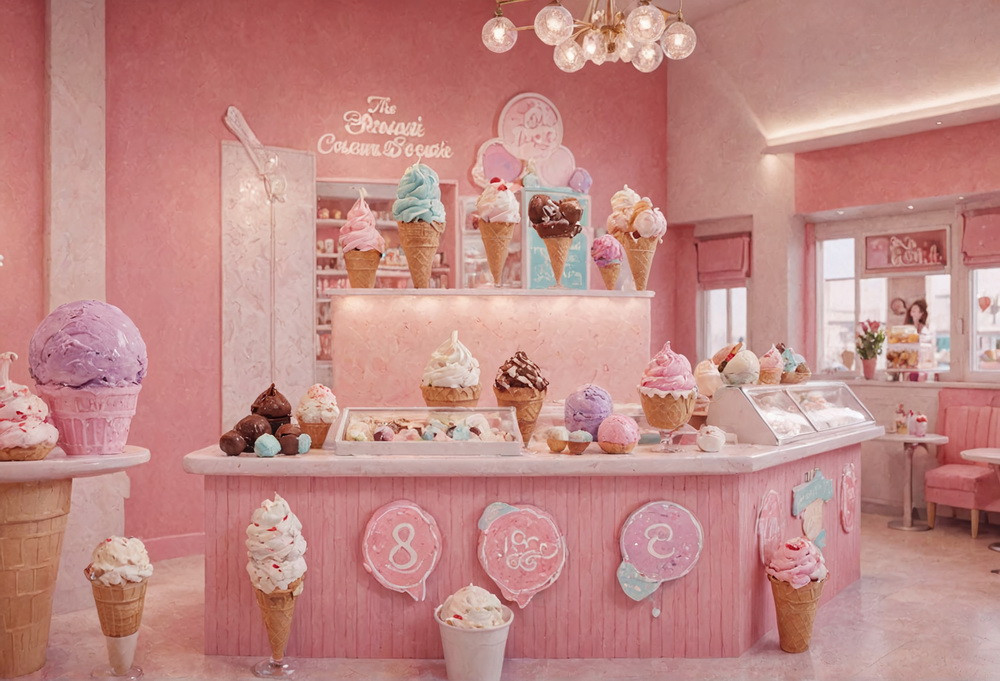 Нейрофотофон "Кафе-мороженое вар.2"