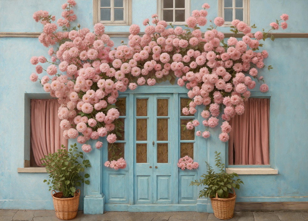 Backdrop "Spring door 2.0"