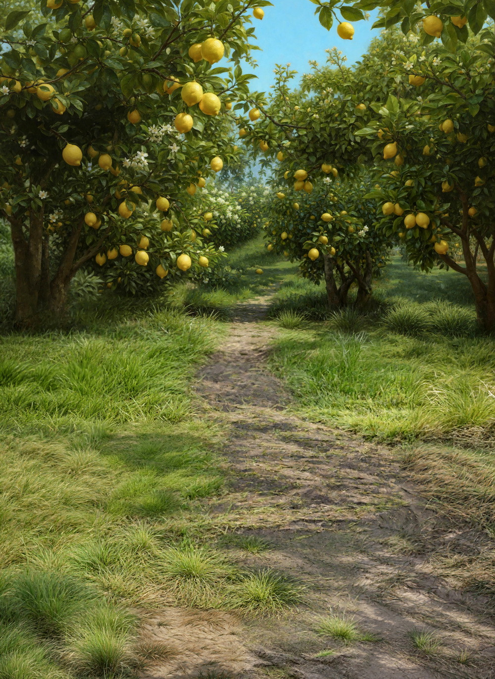 Combined backdrop "Lenon garden"