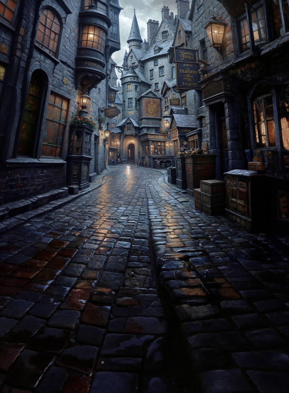 Нейрофотофон "в Косом переулке" версия 3 стена/пол