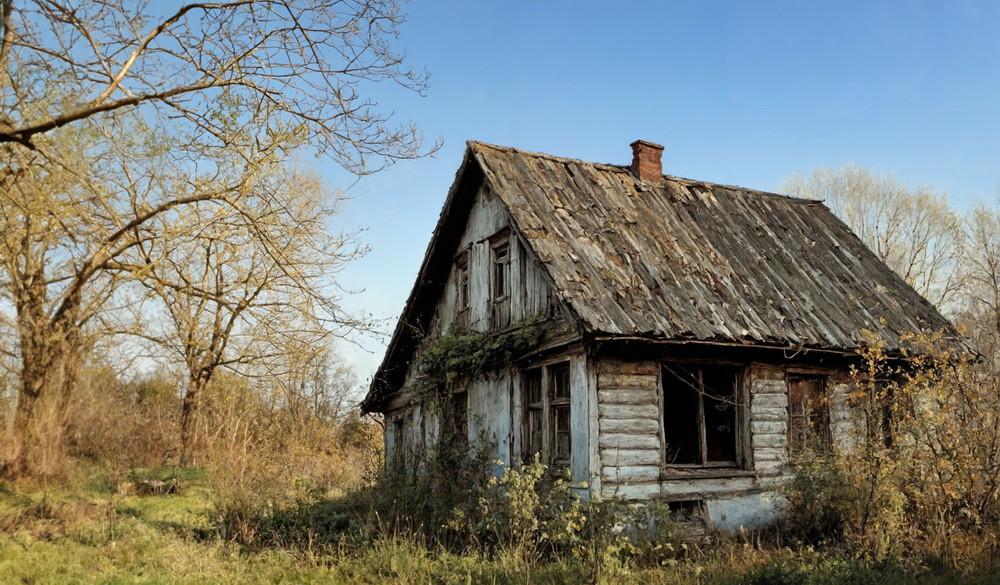 Backdrop "Empty house"