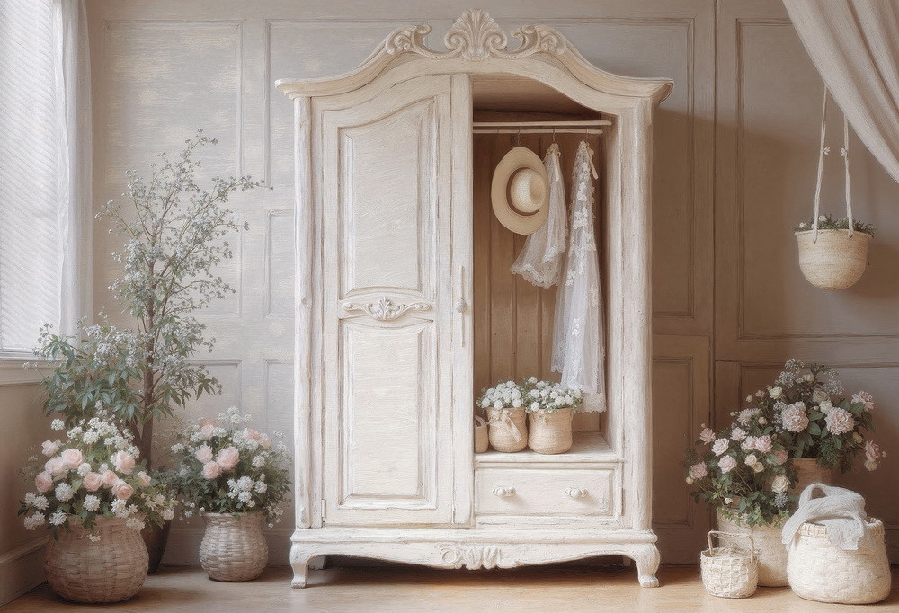 Backdrop "Straw hat"