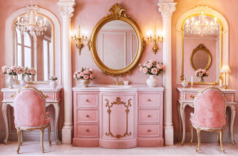 Backdrop "A luxurious boudoir"