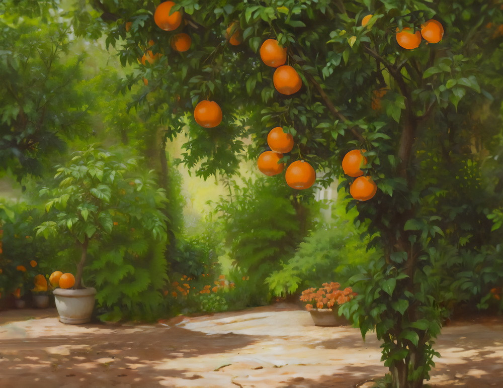 Нейрофотофон "Апельсиновый сад"
