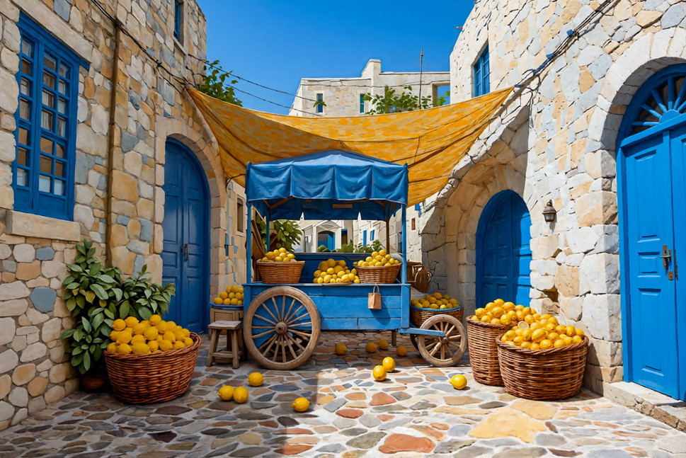 Backdrop "Walking in Italy"