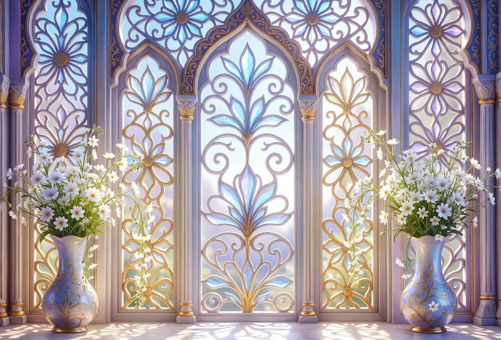 Backdrop "Window in the palace"
