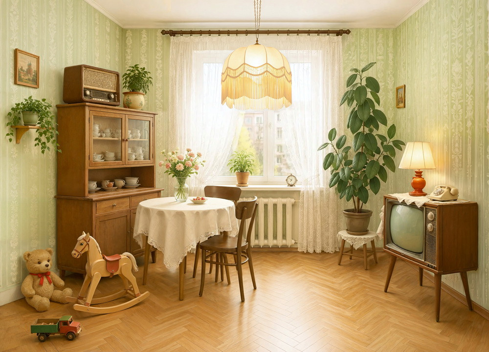 Backdrop "Soviet room 2.0"
