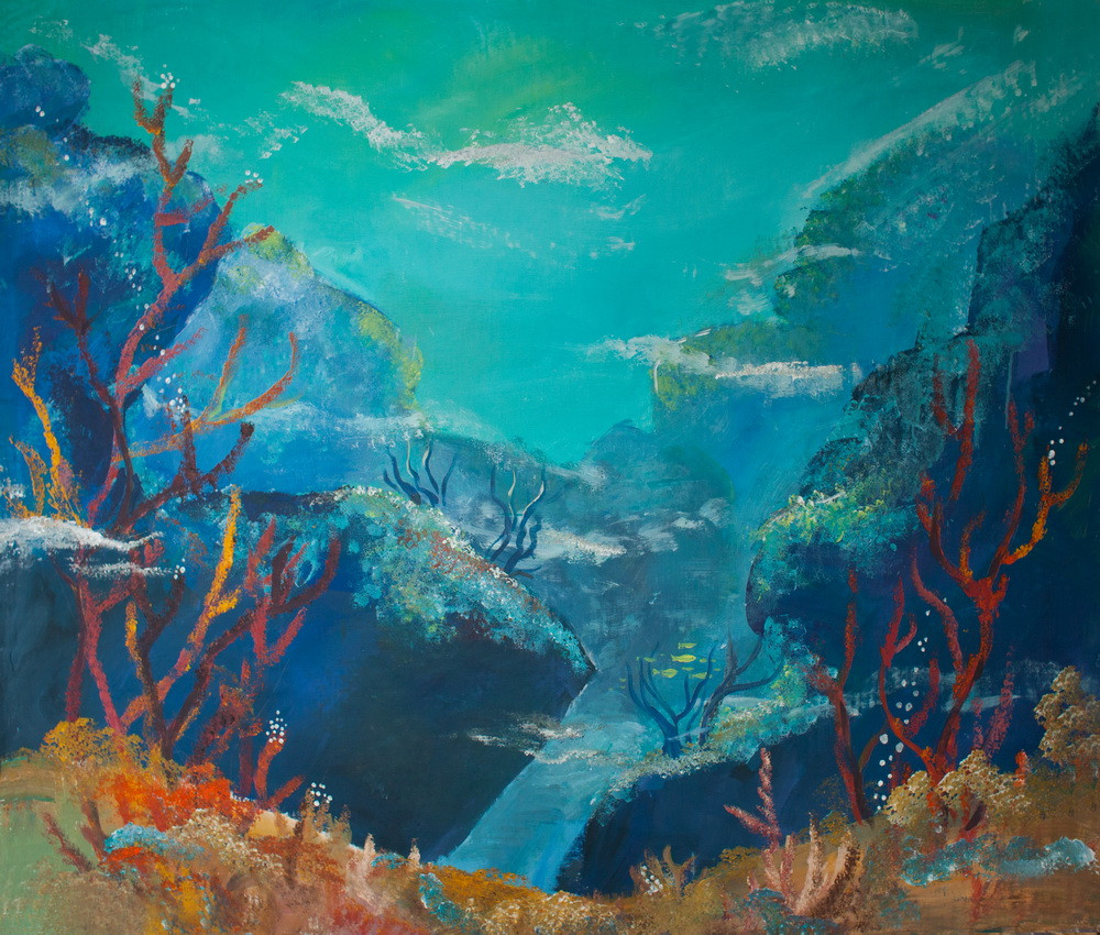 Backdrop "Underwater world"