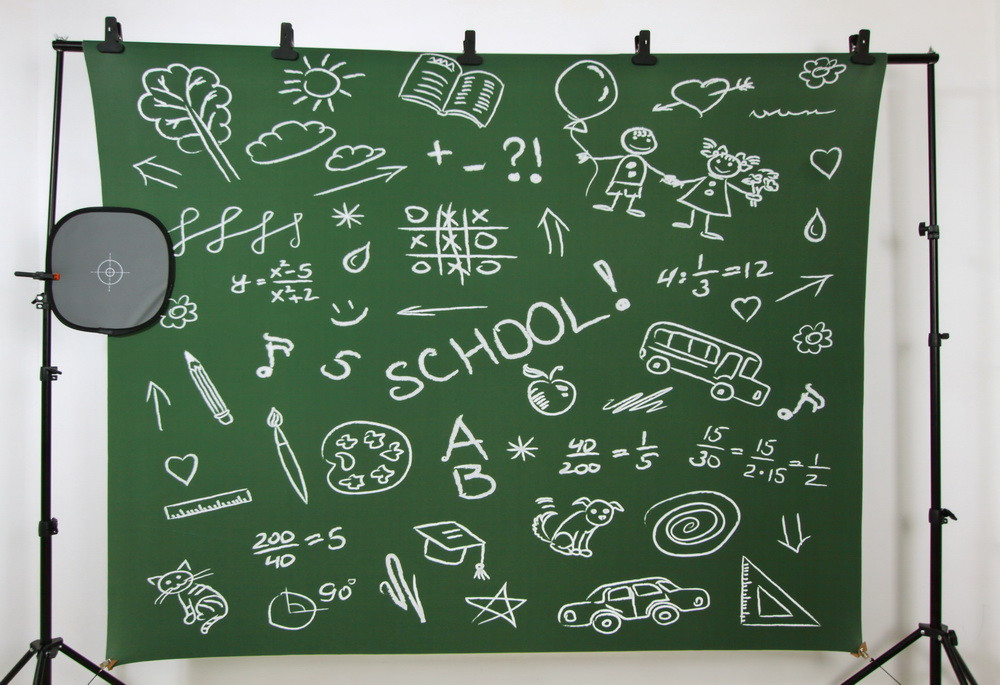 Backdrop "green school board SCHOOL"