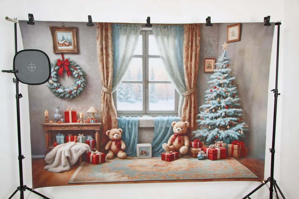 Backdrop "Snowy room"