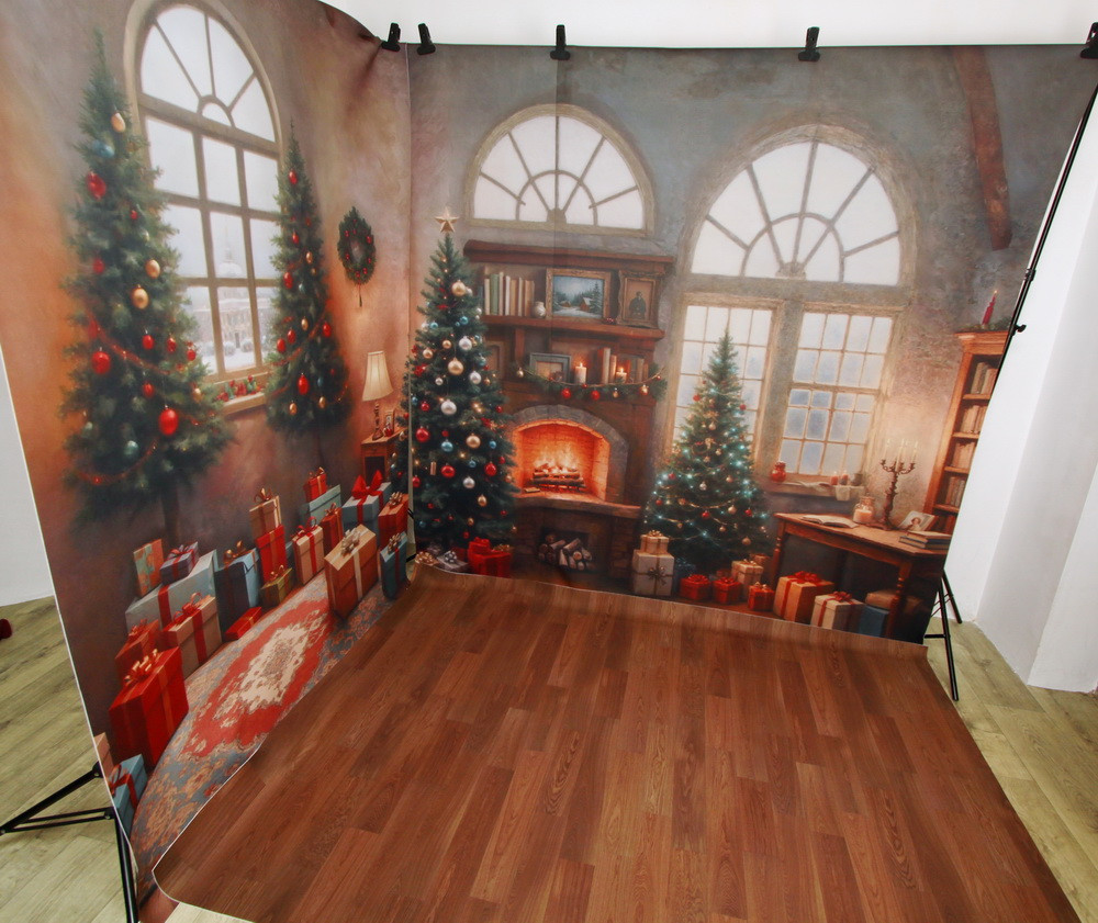 Backdrop "Christmas room 3d"