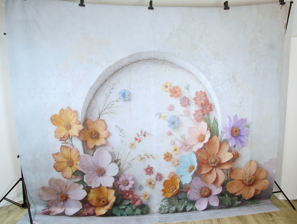 Backdrop "Spring arch"