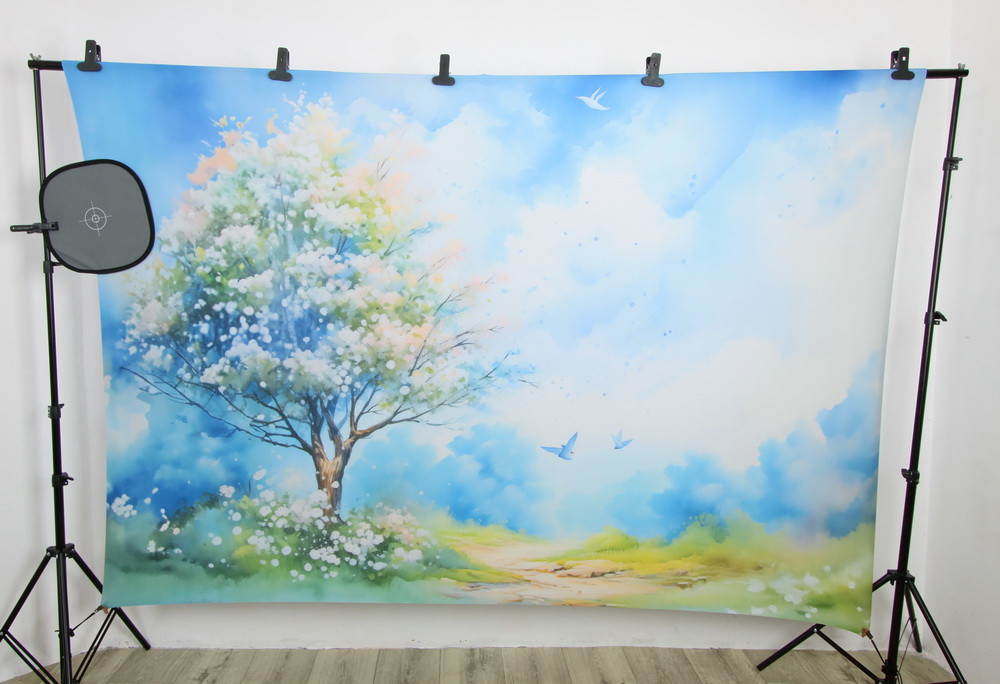 Backdrop "Blossom tree"