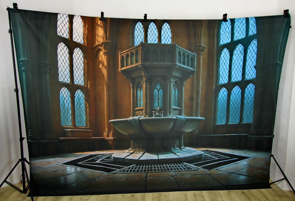 Backdrop "Moaning Myrtle's Bathroom"
