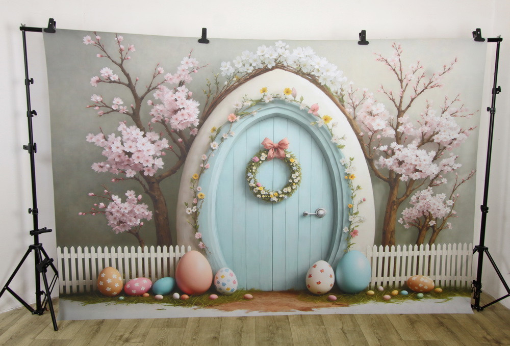 Backdrop "Blue arch"