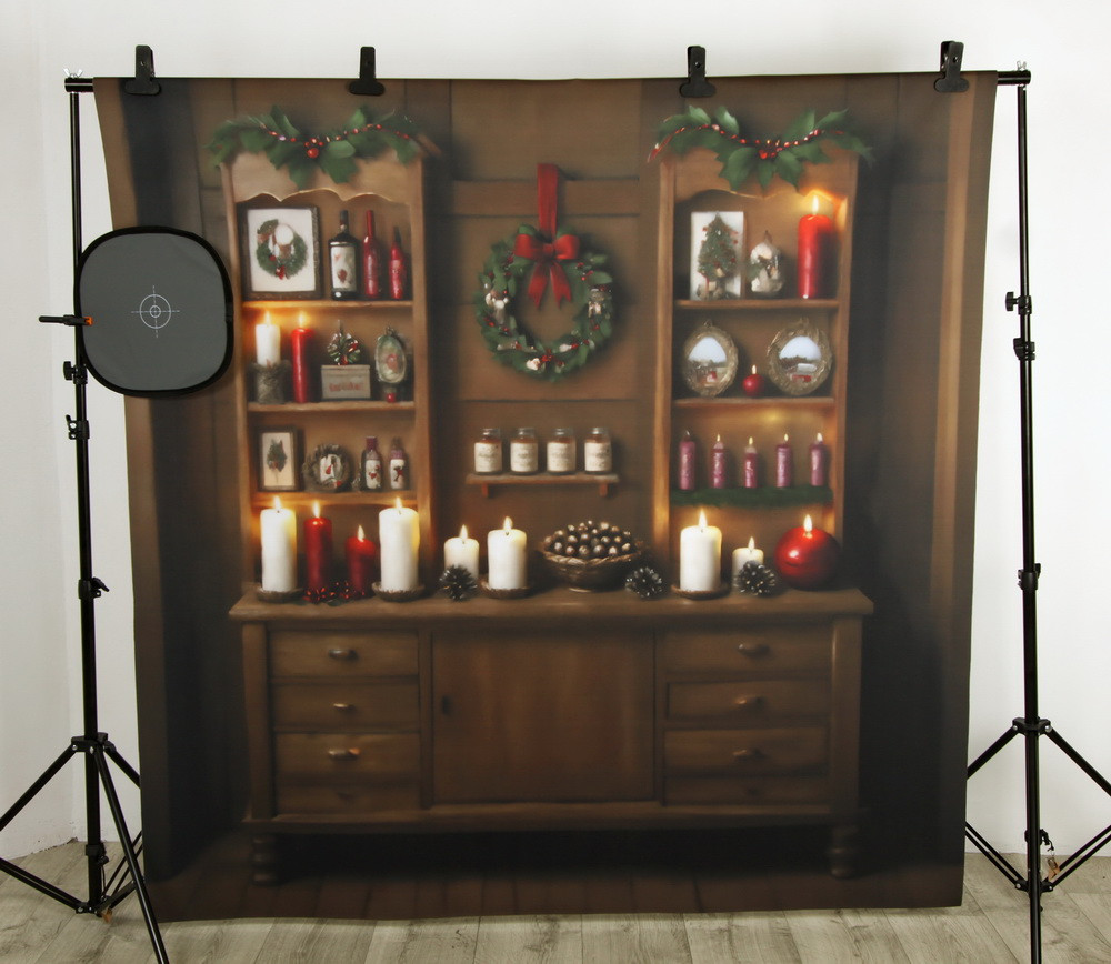 Backdrop "Christmas kitchen"