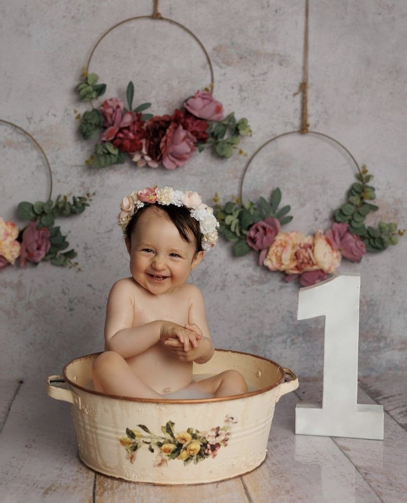 Фотофон двухсторонний "марципан / белая стена" Фотофон двухсторонний "марципан / белая стена"