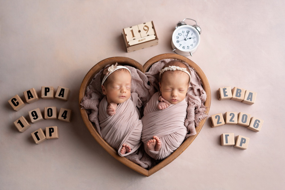 Portrait backdrop "marzipan"